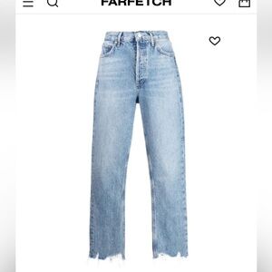 AGOLDE Riley Jeans super cute EUC 24